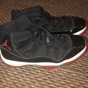 Black and Red Jordan 11’s